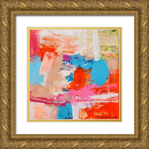 Immersed Sequence III Gold Ornate Wood Framed Art Print with Double Matting by Pristas, Tracy Lynn