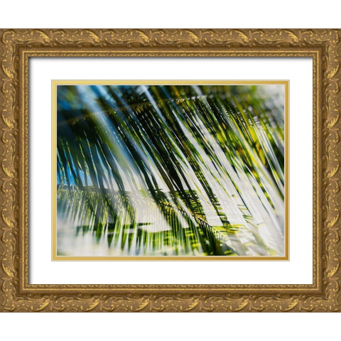 Evergreen No. 10 Gold Ornate Wood Framed Art Print with Double Matting by Pfrommer, Sven