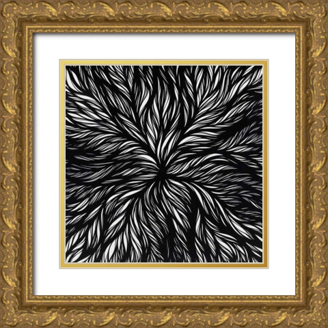 Dissolution Gold Ornate Wood Framed Art Print with Double Matting by Phelps, Nathan Richard