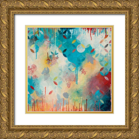 Tranquil Eden 4 Gold Ornate Wood Framed Art Print with Double Matting by Robinson, Heather Noel