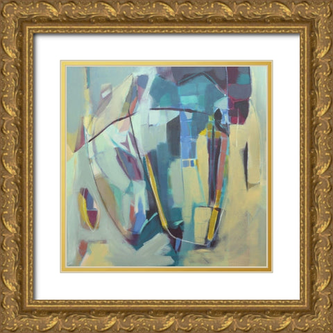 Beyond Personal Truth Gold Ornate Wood Framed Art Print with Double Matting by Rufo, Caroline