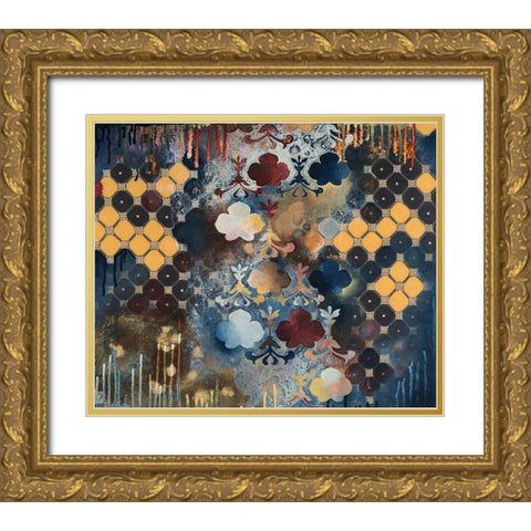 Gilded Age Gold Ornate Wood Framed Art Print with Double Matting by Robinson, Heather Noel