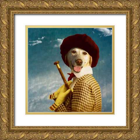 The Extravagant Gold Ornate Wood Framed Art Print with Double Matting by Roch, Martine