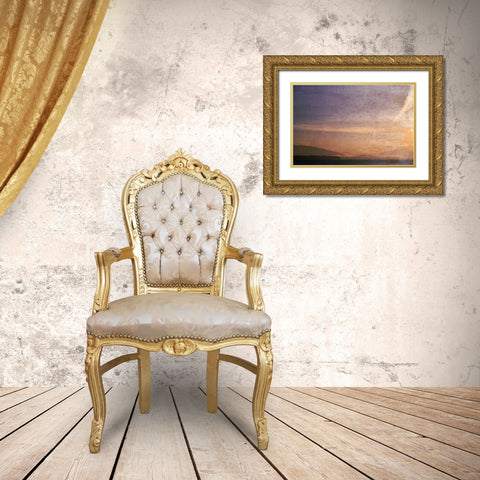 Cheerful As You Can Gold Ornate Wood Framed Art Print with Double Matting by Ruest, Liz