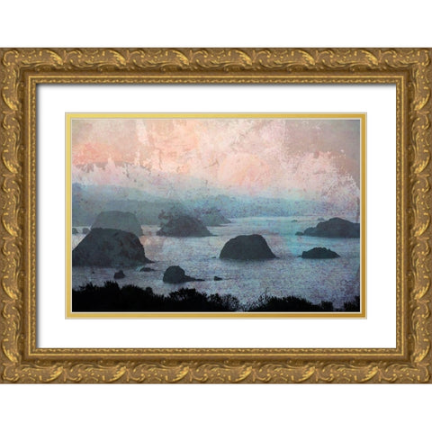 Kindred Spirits Gold Ornate Wood Framed Art Print with Double Matting by Ruest, Liz