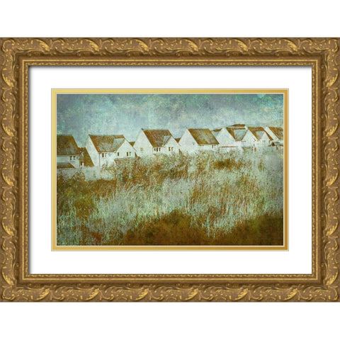 Retreat Gold Ornate Wood Framed Art Print with Double Matting by Ruest, Liz