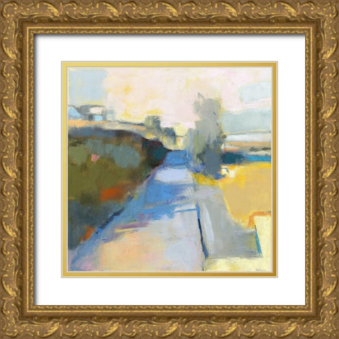 Marginal Way Gold Ornate Wood Framed Art Print with Double Matting by Robbins, Kathleen