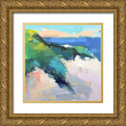 Dune Gold Ornate Wood Framed Art Print with Double Matting by Railsback, Page Pearson