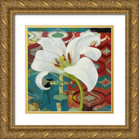 In the Spotlight Gold Ornate Wood Framed Art Print with Double Matting by Rasmusson, Jennifer