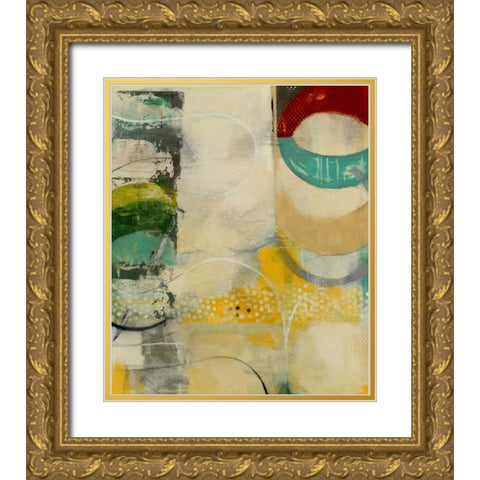 Transparency Gold Ornate Wood Framed Art Print with Double Matting by Rasmusson, Jennifer