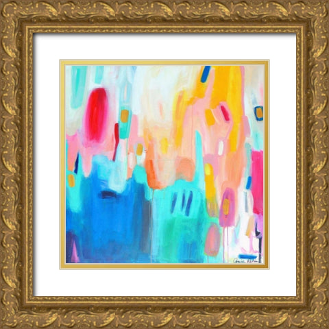 Airport Road Gold Ornate Wood Framed Art Print with Double Matting by Rahim, Amira