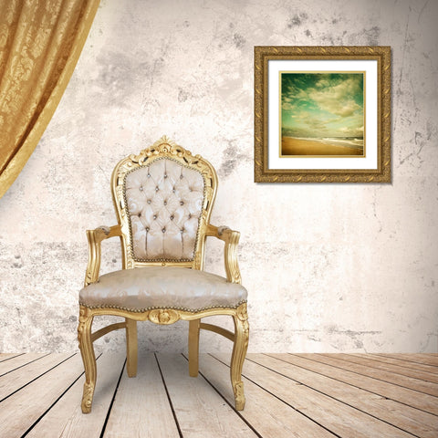 Letting Go of Time Gold Ornate Wood Framed Art Print with Double Matting by Suchocki, Irene