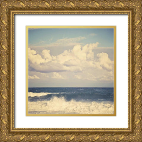 Out to Sea Gold Ornate Wood Framed Art Print with Double Matting by Suchocki, Irene