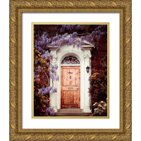 Dream Home Gold Ornate Wood Framed Art Print with Double Matting by Suchocki, Irene