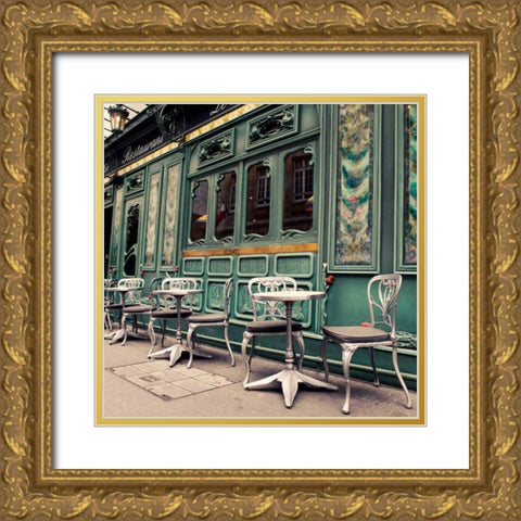 The Art of Dining Gold Ornate Wood Framed Art Print with Double Matting by Suchocki, Irene