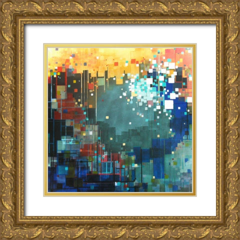 The Color of Hope Gold Ornate Wood Framed Art Print with Double Matting by Shannon, Carol Joy