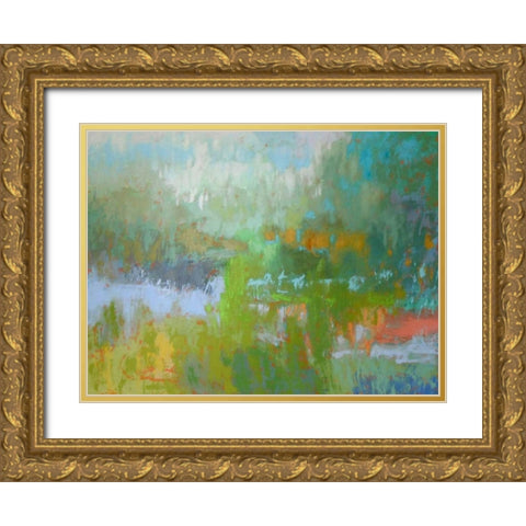 Southern Charm Gold Ornate Wood Framed Art Print with Double Matting by Schmidt, Jane