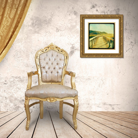 Start Where You Are Gold Ornate Wood Framed Art Print with Double Matting by Suchocki, Irene