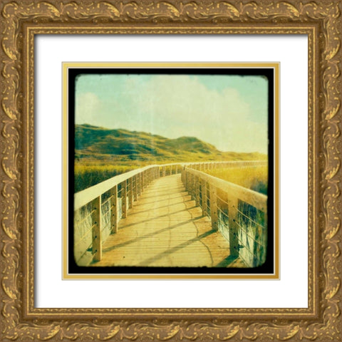 Start Where You Are Gold Ornate Wood Framed Art Print with Double Matting by Suchocki, Irene
