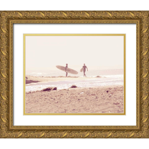 Board Meeting Gold Ornate Wood Framed Art Print with Double Matting by Soffia, Myan