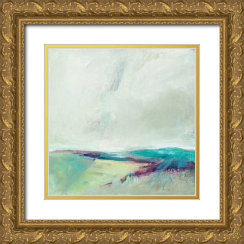 Crossing Spaces Gold Ornate Wood Framed Art Print with Double Matting by Sheridan, Alice