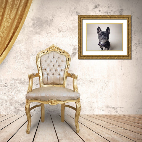 Bailey Gold Ornate Wood Framed Art Print with Double Matting by Sabo, Susan