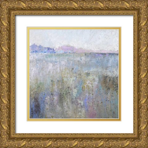Paysage Thirteen Gold Ornate Wood Framed Art Print with Double Matting by Schmidt, Jane