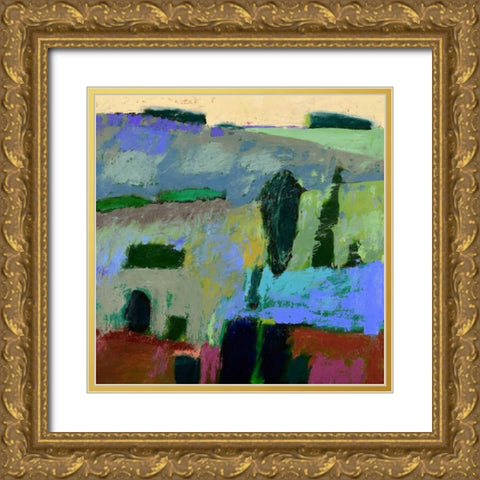 From What I Heard Gold Ornate Wood Framed Art Print with Double Matting by Schmidt, Jane