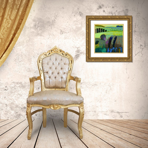 From What I Thought Gold Ornate Wood Framed Art Print with Double Matting by Schmidt, Jane