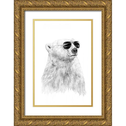 Dont Let The Sun Go Down Gold Ornate Wood Framed Art Print with Double Matting by Solti, Balazs