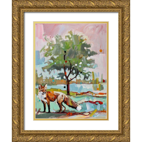 Last Chance Gold Ornate Wood Framed Art Print with Double Matting by Swanson, Adam