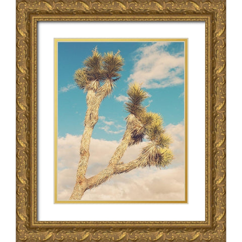 Untitled No. 2 Gold Ornate Wood Framed Art Print with Double Matting by Soffia, Myan
