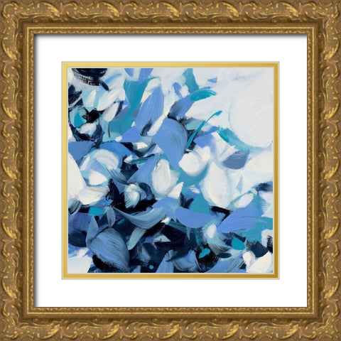 Chase No. 3 Gold Ornate Wood Framed Art Print with Double Matting by Schmitz, Cameron