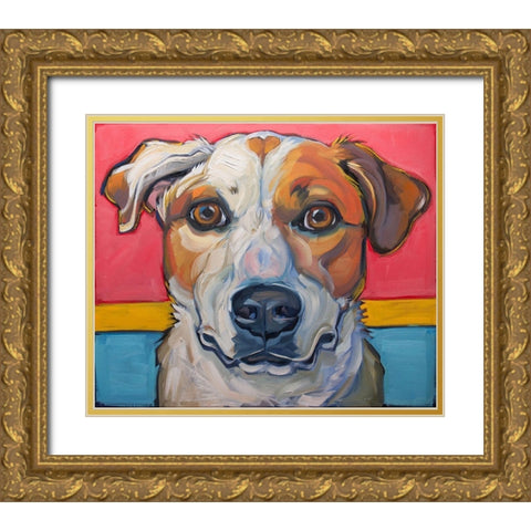 Mag 2017 Gold Ornate Wood Framed Art Print with Double Matting by Townsend, CR