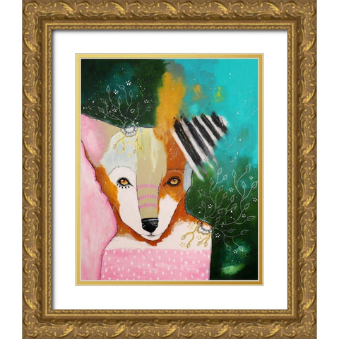 Live to Your Fullest Potential Gold Ornate Wood Framed Art Print with Double Matting by The Secret Hermit