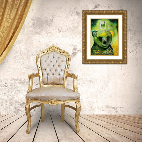 Natures Voice Gold Ornate Wood Framed Art Print with Double Matting by The Secret Hermit