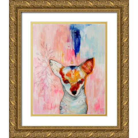 New Tricks Discovered Gold Ornate Wood Framed Art Print with Double Matting by The Secret Hermit