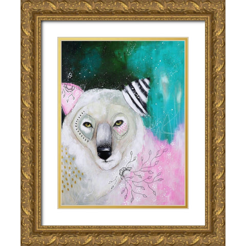 Run Away with Your Dreams Gold Ornate Wood Framed Art Print with Double Matting by The Secret Hermit