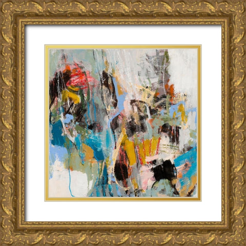 Adelaide Gold Ornate Wood Framed Art Print with Double Matting by Tover, Jeffrey