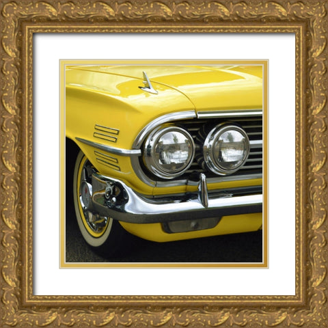 Sunburst El Camino Gold Ornate Wood Framed Art Print with Double Matting by Vargas, Carlos