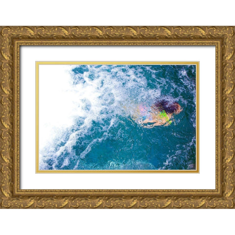 Emergence Gold Ornate Wood Framed Art Print with Double Matting by Varona, Verne