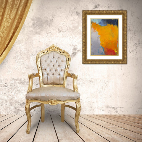 Secrets Gold Ornate Wood Framed Art Print with Double Matting by Wakefield, Martha