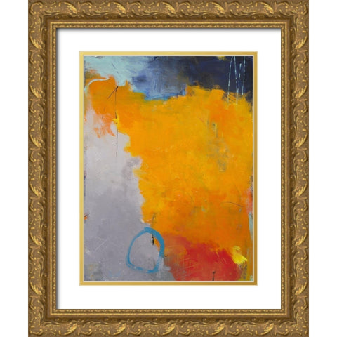 Secrets Gold Ornate Wood Framed Art Print with Double Matting by Wakefield, Martha