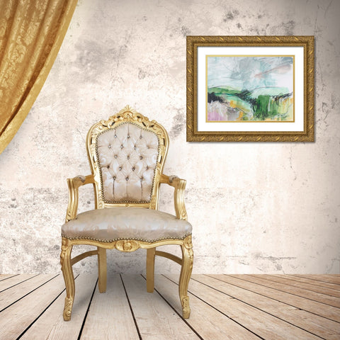 The Mystery Which Binds Gold Ornate Wood Framed Art Print with Double Matting by Weiss, Jan