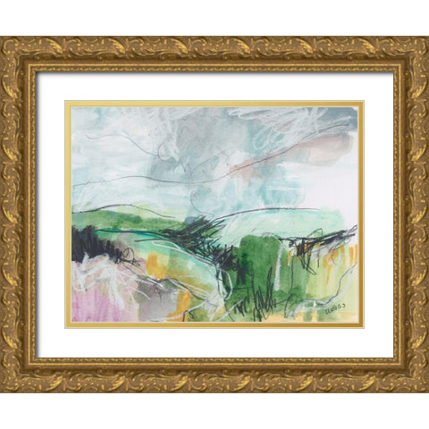 The Mystery Which Binds Gold Ornate Wood Framed Art Print with Double Matting by Weiss, Jan