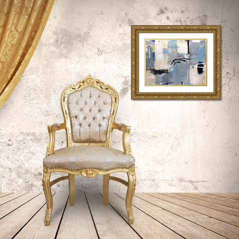 Lingering Gold Ornate Wood Framed Art Print with Double Matting by Weaverling, Julie