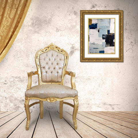 Moments in Time Gold Ornate Wood Framed Art Print with Double Matting by Weaverling, Julie