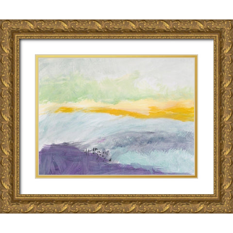 Wine Country Gold Ornate Wood Framed Art Print with Double Matting by Weiss, Jan