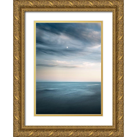Ocean 7 Gold Ornate Wood Framed Art Print with Double Matting by Winstanley, Ian