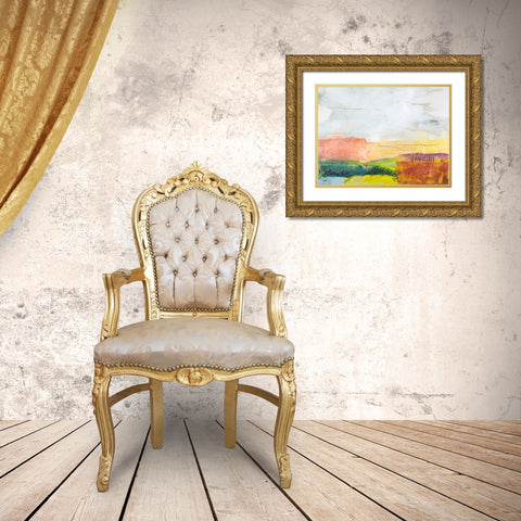 Belonging No. 1 Gold Ornate Wood Framed Art Print with Double Matting by Weiss, Jan